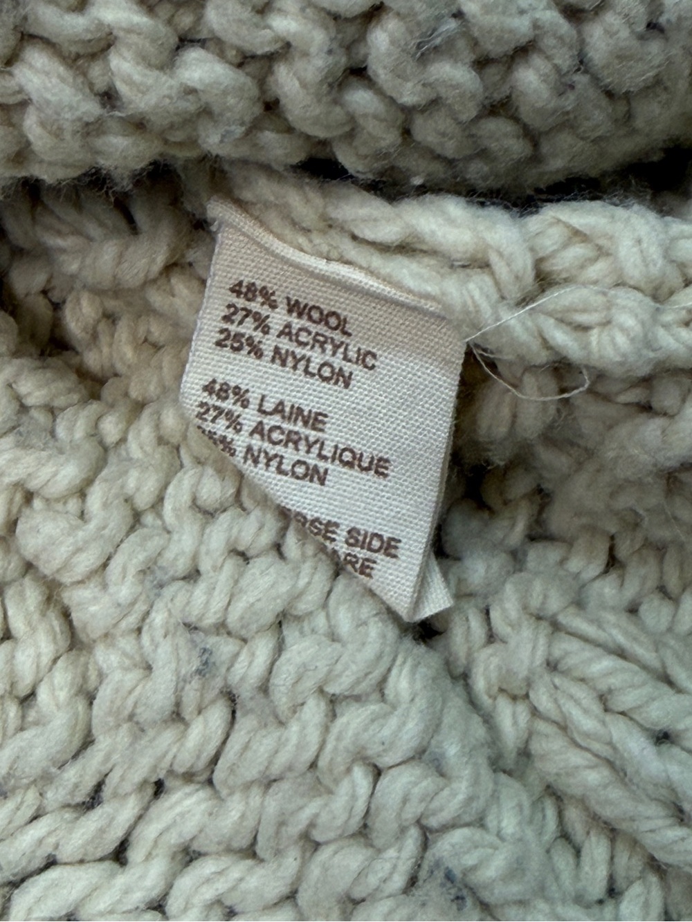 Free People Cable Knit Hooded Vest - Picture 5 of 7